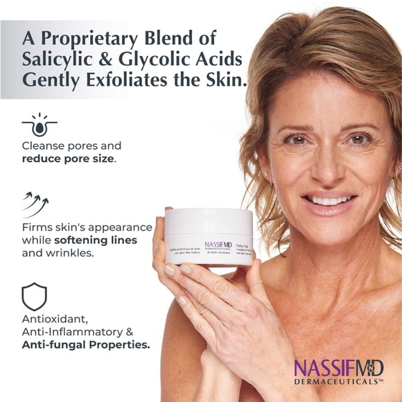 NassifMD Dermaceuticals Skincare Detox Pads NEW NWT NIB Beauty Skincare - Picture 3 of 11